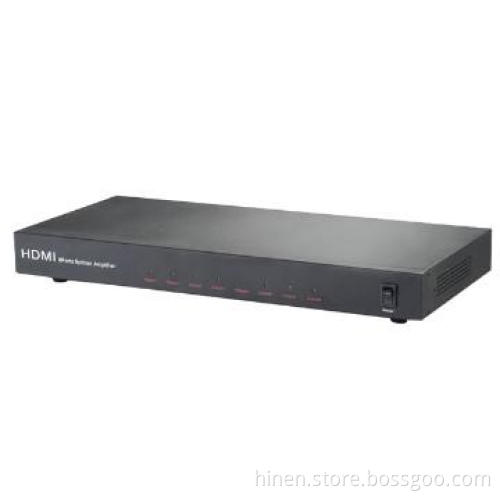 Eight outputs HDMI Amplifier Splitters 1X8 HDMI Splitter